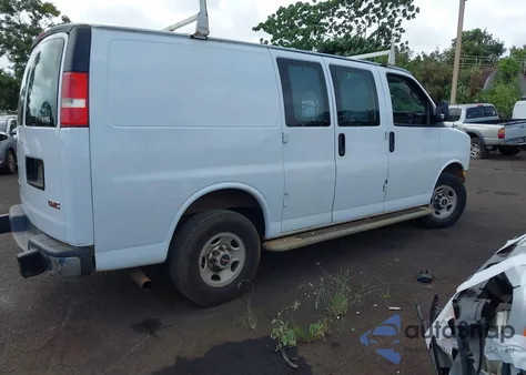 2017 GMC Savana 2500 Work Van z USA, uszkodzony, nr VIN 1GTW7AFFXH1906959